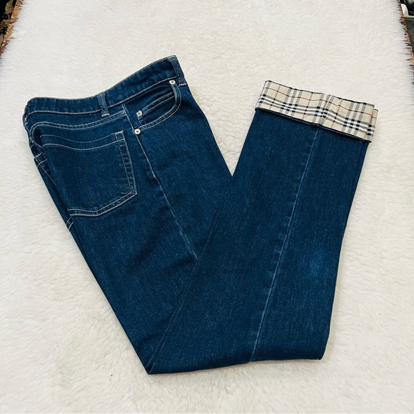 Burberry London High Waist Stretchy Jeans Size UK 6 US 25 - Picture 3 of 15